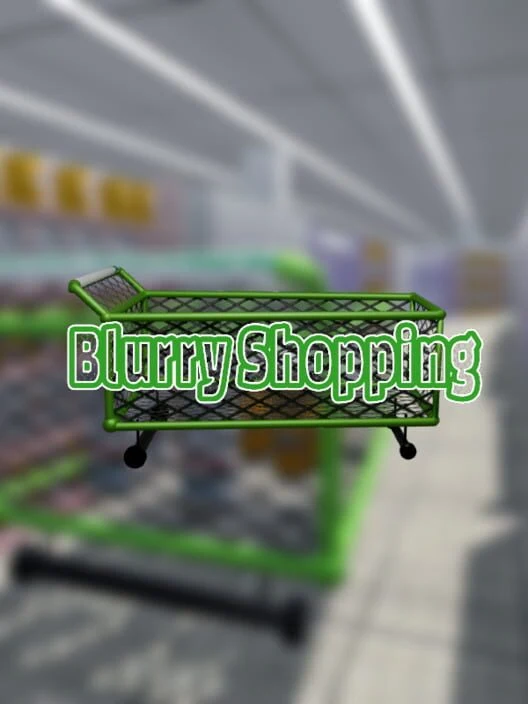 Blurry Shopping box art