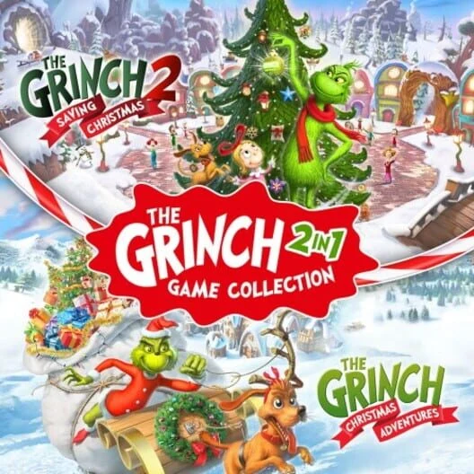 The Grinch: 2 in 1 Game Collection box art