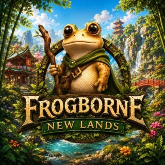 Frogborne: New Lands box art