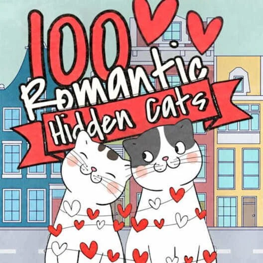 100 Romantic Hidden Cat box art