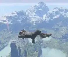 Fly across the map by sleeping