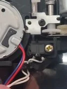 Microswitch connected by two white wires
